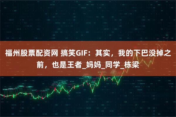 福州股票配资网 搞笑GIF：其实，我的下巴没掉之前，也是王者_妈妈_同学_栋梁